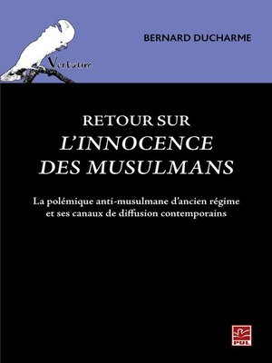 cover image of Retour sur l'innocence des musulmans